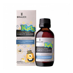 Brauer Kids Manuka Honey Chesty Cough Liquid