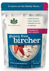 Brookfarm Gluten Free Bircher with Cranberry & Tart Cherry