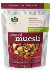 Brookfarm Toasted Macadamia Muesli with Apricot & Coconut