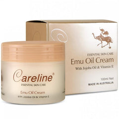 Careline Emu Oil Cream With Jojoba Oil & Vitamin E