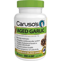 CARU AGED GARLIC BLK 60T 60 Tablets | Mr Vitamins