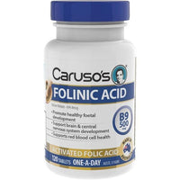CARU VIT B9 FOLINIC 500MCG 120 120 Tablets | Mr Vitamins