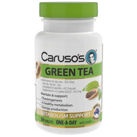 Carusos Green Tea One A Day 50 Tablets | Mr Vitamins