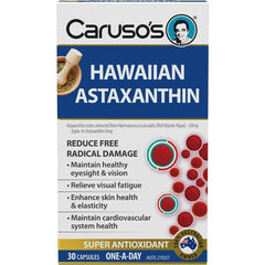 Carusos Hawaiian Astaxanthin
