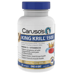 Carusos King Krill 1500mg Discontinued