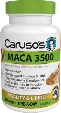 CARU MACA 3500 60T 60 Tablets | Mr Vitamins