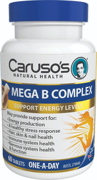 CARU MEGA B COMPLEX 60 Tablets | Mr Vitamins