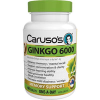 CARU GINKGO 6000 60T 60 Tablets | Mr Vitamins