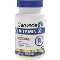 CARU VIT B2 100MG 120S 120 Tablets | Mr Vitamins