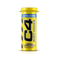 CELLUCOR C4 SHOT ROCKS ICY BLU 15G Blue Raspberry| Mr Vitamins