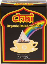 CHAI ORG RAINBOW 20 20 Tea Bags | Mr Vitamins