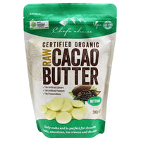 CC ORG CACAO BUTTER 300G | Mr Vitamins