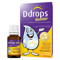 Ddrops Booster Liquid Vitamin D3 600IU | Mr Vitamins