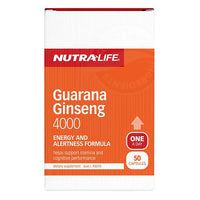 NL GUARANA GINSENG 4000 50C 50 Capsules | Mr Vitamins