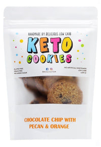 Deliciously Low Carb Chocolate Chip Cookies 100G | Mr Vitamins