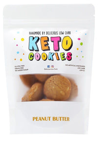 DLC KETO COOKIES PEANUT BUTTER 100G | Mr Vitamins
