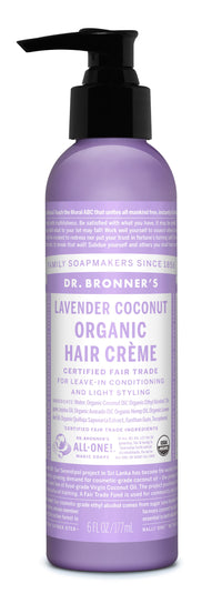 Dr. Bronners Organic Hair Crème - Lavender | Mr Vitamins