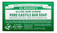 Dr. Bronners Pure-Castile Bar Soap - Almond | Mr Vitamins