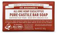 Dr. Bronners Pure-Castile Bar Soap - Eucalyptus | Mr Vitamins
