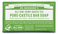 Dr. Bronners Pure-Castile Bar Soap - Green Tea | Mr Vitamins