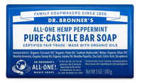 Dr. Bronners Pure-Castile Bar Soap - Peppermint | Mr Vitamins