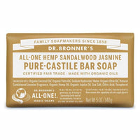 Dr. Bronners Pure-Castile Bar Soap - Sandalwood Jasmine | Mr Vitamins