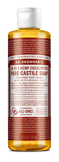 Dr. Bronners Pure-Castile Liquid Soap - Eucalyptus | Mr Vitamins