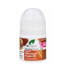 Dr Organic Roll-On Deodorant Organic Moroccan Argan Oil