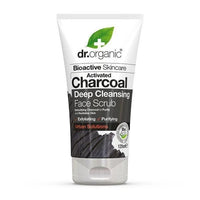 Dr Organic Face Scrub Activated Charcoal* | Mr Vitamins
