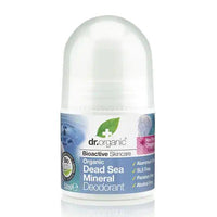 Dr Organic Roll-On Deodorant Organic Dead Sea Mineral | Mr Vitamins