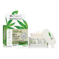 Dr Organic Rescue Cream Organic Hemp Oil