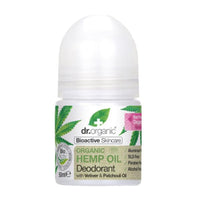 DR ORG DEODORANT 50ML 50ML Organic Hemp Oil| Mr Vitamins