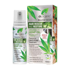 Dr Organic Hair & Scalp Treatment Restoring Organic Hemp Oil