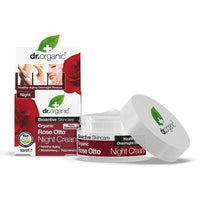 Dr Organic Night Cream Organic Rose Otto 50ML Rose Otto| Mr Vitamins