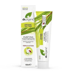 Dr Organic Toothpaste (Purifying) Organic Tea Tree