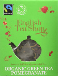 English Tea Shop Green Pomegranate Teabags* | Mr Vitamins