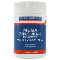 ETH NUT MEGA ZINC RA | Mr Vitamins