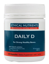 ETH NUT DAILY D 270C 270 Capsules | Mr Vitamins