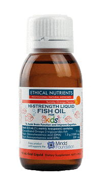 ETH NUT HS KIDS FISH 90ML | Mr Vitamins