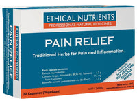 Ethical Nutrients Pain Relief 30 Capsules | Mr Vitamins