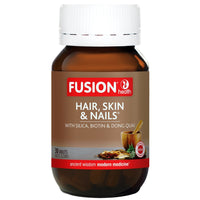 Fusion Health Hair Skin & Nails 30 Tablets | Mr Vitamins