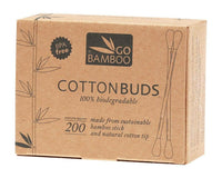 Go Bamboo Cotton Buds 100% Biodegradable* | Mr Vitamins
