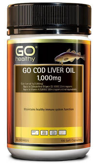 Go Cod Liver Oil 1000mg | Mr Vitamins