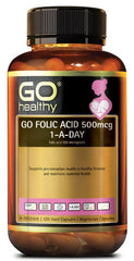 GO Folic Acid 500mcg