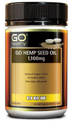 GO Healthy Hemp Seed Oil 1100mg