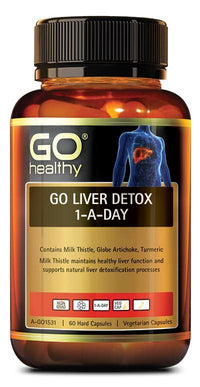 Go Healthy Liver Detox 1 A Day | Mr Vitamins