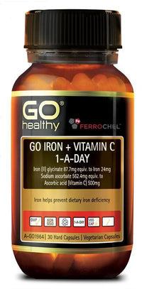 Go Iron Plus Vitamin C | Mr Vitamins