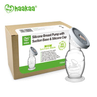 Haakaa Silicone Breast Pump & Cap | Mr Vitamins