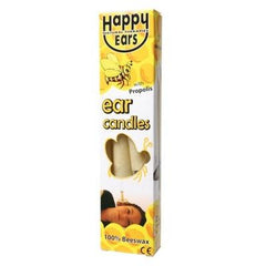 Happy Ears Ear Candles 100% Beeswax - Cone