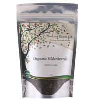 HC ORG ELDER BERRIES TEA 50GM 50G | Mr Vitamins